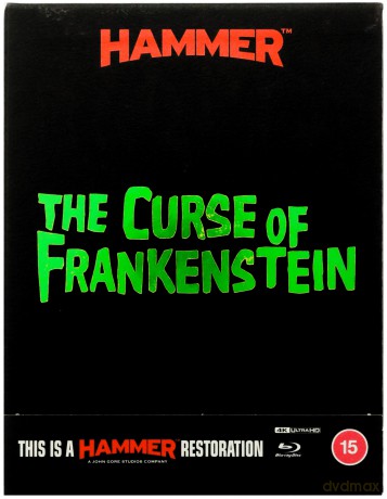 The Curse Of Frankenstein (Limited Collectors Edition) [Blu-Ray 4K]+[Blu-Ray]