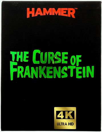 The Curse Of Frankenstein (Limited Collectors Edition) [Blu-Ray 4K]+[Blu-Ray]