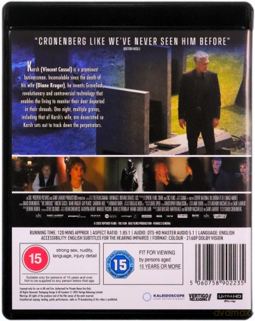 The Shrouds (Zza grobu) [Blu-Ray 4K]