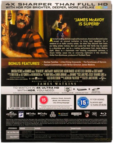 Speak No Evil (2024) (Limited) (steelbook) (Nie mów zła) [Blu-Ray 4K]
