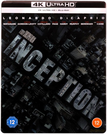 Incepcja (Limited) (steelbook) [Blu-Ray 4K]+[Blu-Ray]