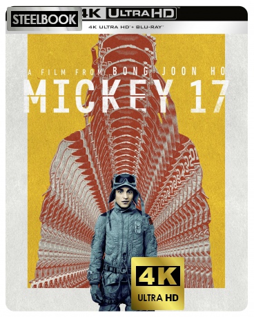 Mickey 17 (Limited) (steelbook) (Teaser) [Blu-Ray 4K]+[Blu-Ray]