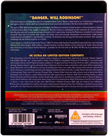 Lost In Space (Limited) (Zagubieni w kosmosie) [Blu-Ray 4K]