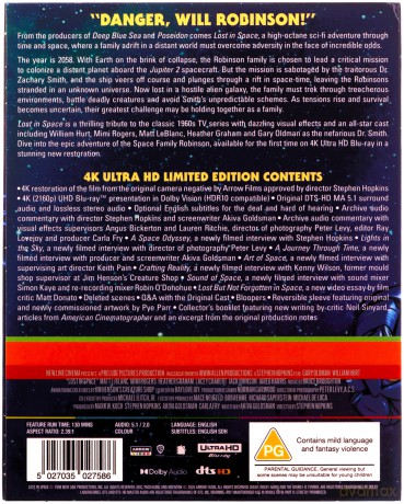 Lost In Space (Limited) (Zagubieni w kosmosie) [Blu-Ray 4K]