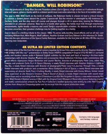 Lost In Space (Limited) (Zagubieni w kosmosie) [Blu-Ray 4K]