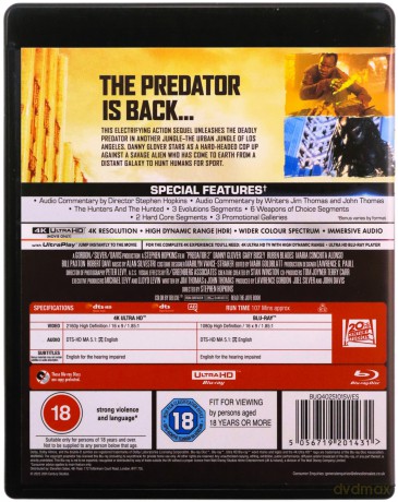 Predator 2 [Blu-Ray 4K]+[Blu-Ray]