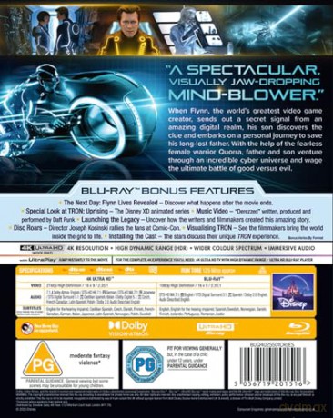 Tron Legacy [Blu-Ray 4K]+[Blu-Ray]