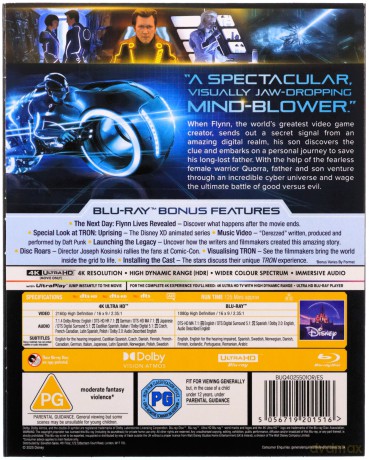 Tron Legacy [Blu-Ray 4K]+[Blu-Ray]