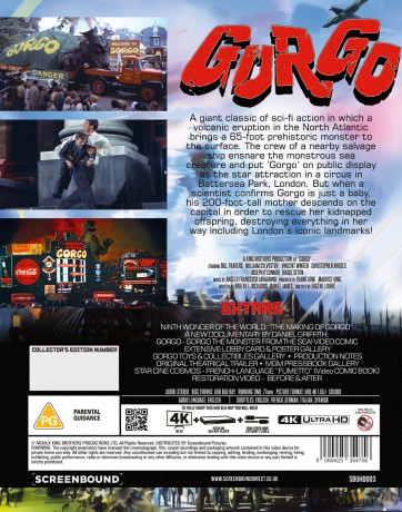 Gorgo (Potwór z otchłani) (Limited) [Blu-Ray 4K]