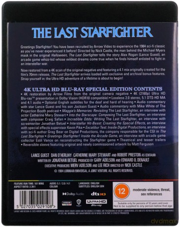 The Last Starfighter (Ostatni gwiezdny wojownik) [Blu-Ray 4K]