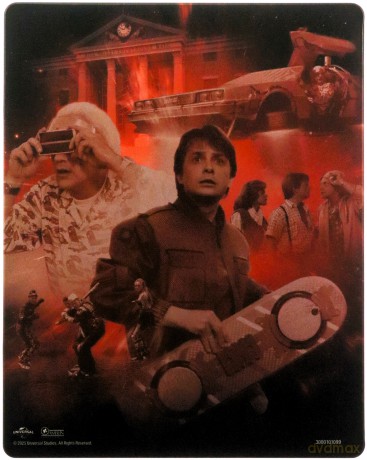 Powrót do przyszłości II (Limited Collectors Edition) (steelbook) [Blu-Ray 4K]+[Bly-Ray]