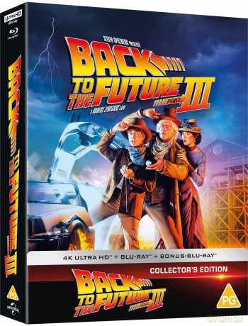 Powrót do przyszłości III (Limited Collectors Edition) (steelbook) [Blu-Ray 4K]+[Bly-Ray]