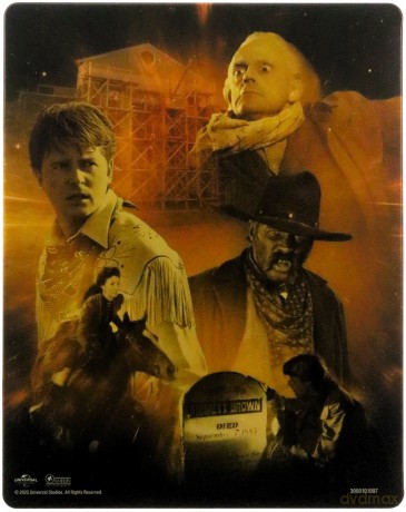 Powrót do przyszłości III (Limited Collectors Edition) (steelbook) [Blu-Ray 4K]+[Bly-Ray]