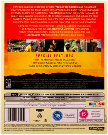 Hearts Of Darkness (Serca ciemności) [Blu-Ray 4K]