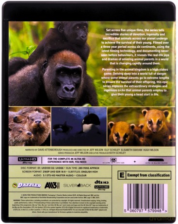 David Attenborough - Parenthood [Blu-Ray 4K]