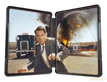 Alfred Hitchcock - North By Northwest (Północ - północny zachód) (steelbook) [Blu-Ray 4K]+[Blu-Ray]