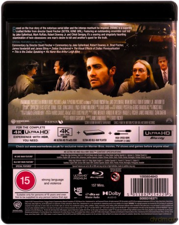 Zodiac (Zodiak) [Blu-Ray 4K]+[Blu-Ray]