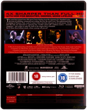Hannibal [Blu-Ray 4K]+[Blu-Ray]