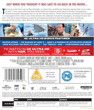 Jaws 2 (Szczęki 2) [Blu-Ray 4K]