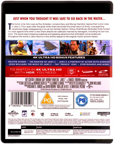 Jaws 2 (Szczęki 2) [Blu-Ray 4K]
