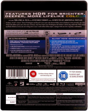 Amerykański gangster [Blu-Ray 4K]+[Blu-Ray]