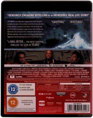 Last Breath (Ostatni oddech) [Blu-Ray 4K]