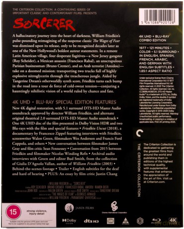 Sorcerer (Cena strachu) [Blu-Ray 4K]+[Blu-Ray]