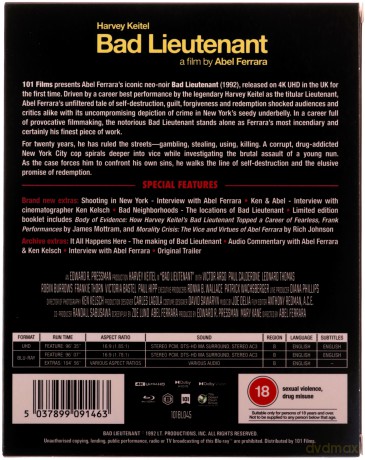 Bad Lieutenant (Zły porucznik) [Blu-Ray 4K]+[2xBlu-Ray]