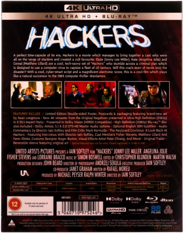 Hackers (Hakerzy) [Blu-Ray 4K]+[Blu-Ray]