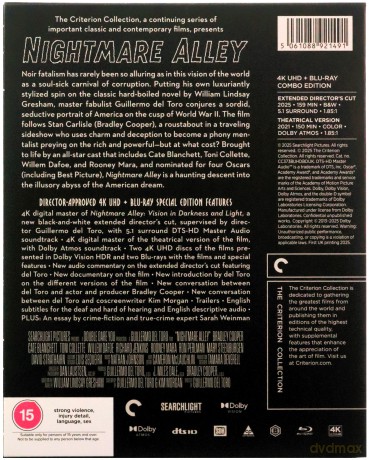 Nightmare Alley (Zaułek koszmarów) [Blu-Ray 4K]+[Blu-Ray]