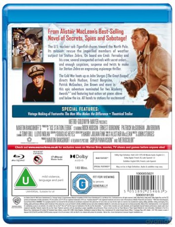 Ice Station Zebra (Stacja arktyczna 'Zebra') [Blu-Ray]