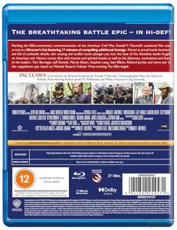 Gettysburg Directors Cut [Blu-Ray]