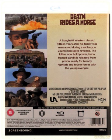Death Rides A Horse (Śmierć jeździ konno) [Blu-Ray]
