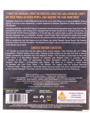 The Shootist (Rewolwerowiec) (Limited) [Blu-Ray]