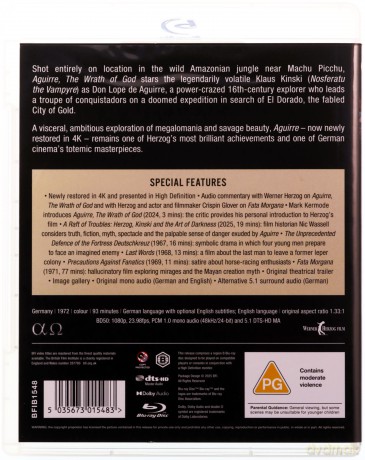 Aguirre - The Wrath Of God (Aguirre, gniew boży) [Blu-Ray]