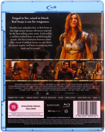 Red Sonja (Czerwona Sonja) [Blu-Ray]