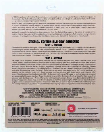 For A Few Dollars More (Za kilka dolarów więcej) [2xBlu-Ray]