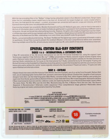 The Good The Bad And The Ugly (Dobry, zły i brzydki) [Blu-Ray]