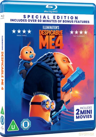 Despicable Me 4 (Gru i Minionki: Pod przykrywką) [Blu-Ray]