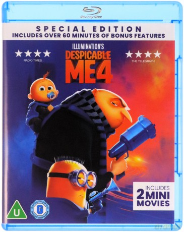 Despicable Me 4 (Gru i Minionki: Pod przykrywką) [Blu-Ray]