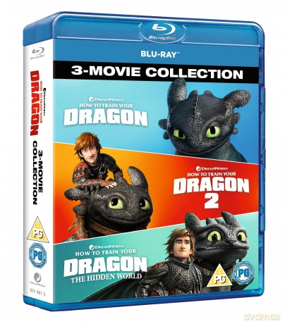 How To Train Your Dragon 1-3 (Jak wytresować smoka 1-3) [Blu-ray 3D + Blu-ray]