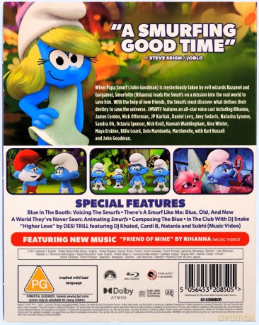 Smurfs (2025) (Smerfy: Wielki film) [Blu-Ray]