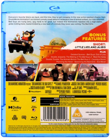 The Bad Guys 2 (Pan Wilk i spółka 2) [Blu-Ray]