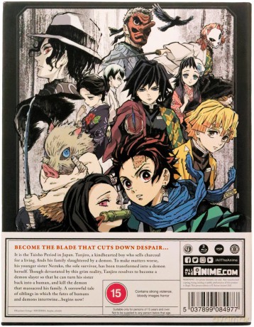 Demon Slayer - Kimetsu No Yaiba Part 2 Collectors Edition (Miecz zabójcy demonów: Kimetsu no Yaiba) [3xBlu-Ray]