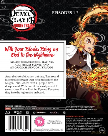 Demon Slayer - Kimetsu No Yaiba - Mugen Train Arc (Miecz zabójcy demonów: Kimetsu no Yaiba) [2xBlu-Ray]