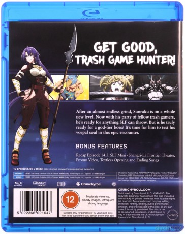 Shangri-La Frontier Season 1 Part 2 [2xBlu-Ray]
