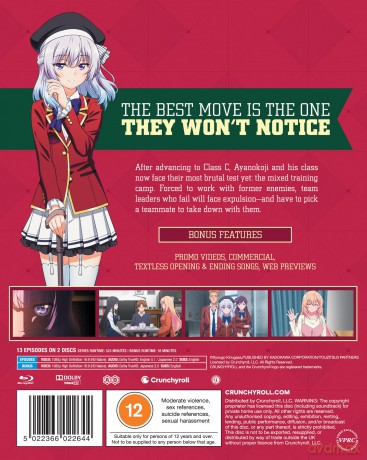 Classroom Of The Elite season 3 [2xBlu-Ray]
