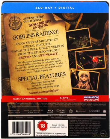 Goblin Slayer season 1 (steelbook) [2xBlu-Ray]