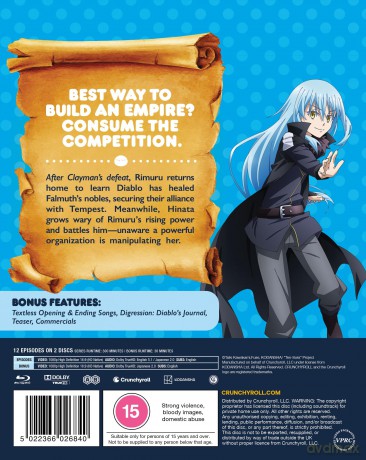 That Time I Got Reincarnated As A Slime Season 3 Part 1 [2xBlu-Ray]