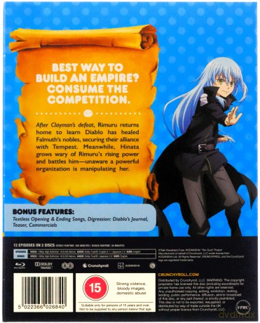 That Time I Got Reincarnated As A Slime Season 3 Part 1 [2xBlu-Ray]